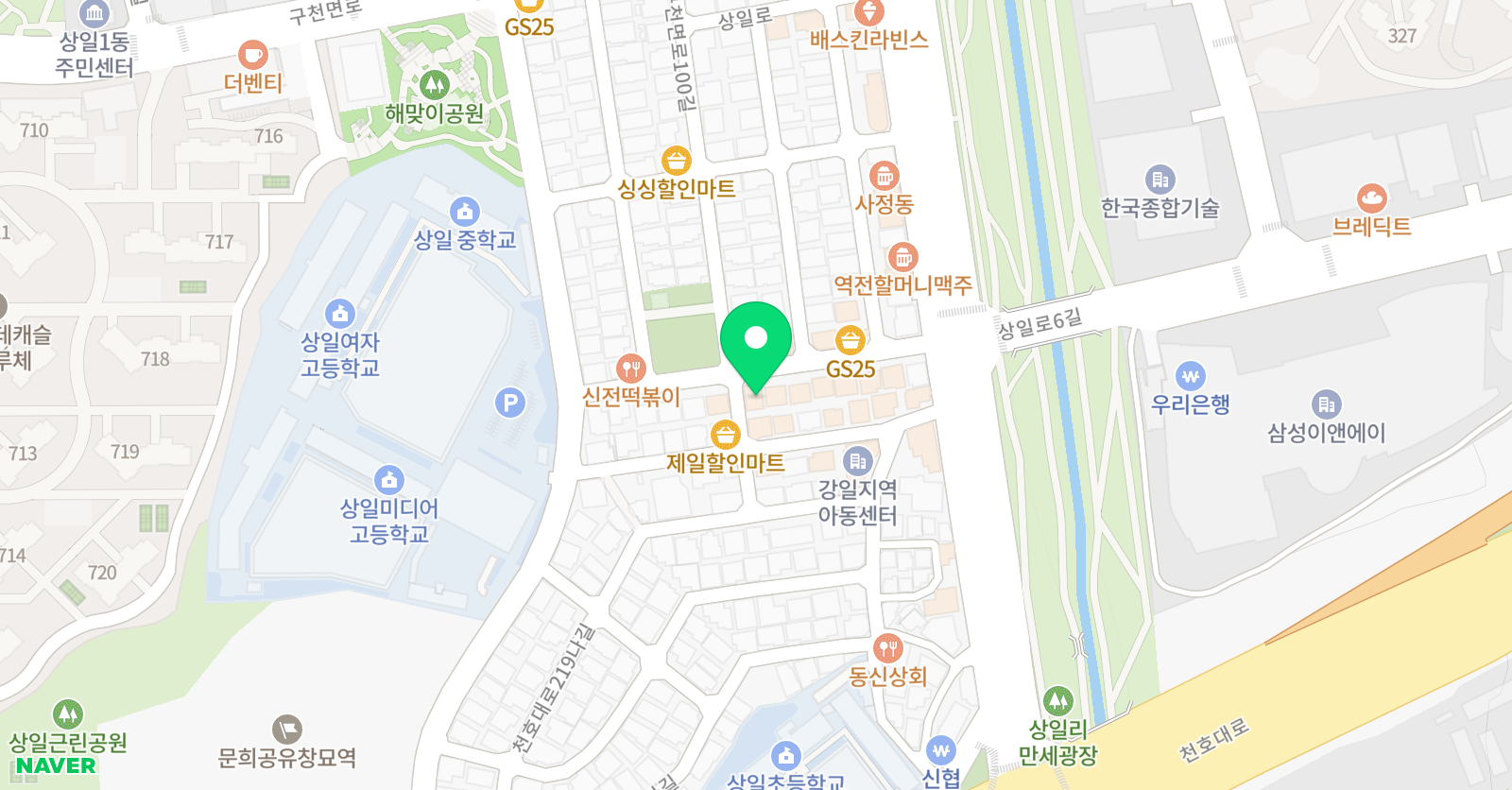 어반뮤즈 위치