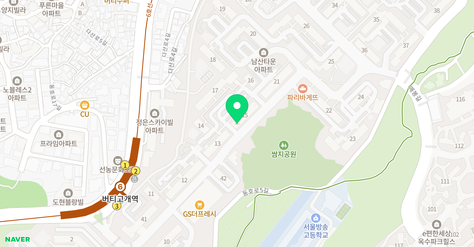 마이스트링음악학원 위치