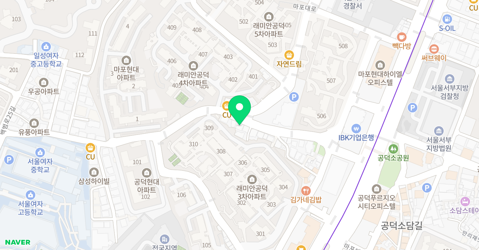 탁클래스 학원 위치
