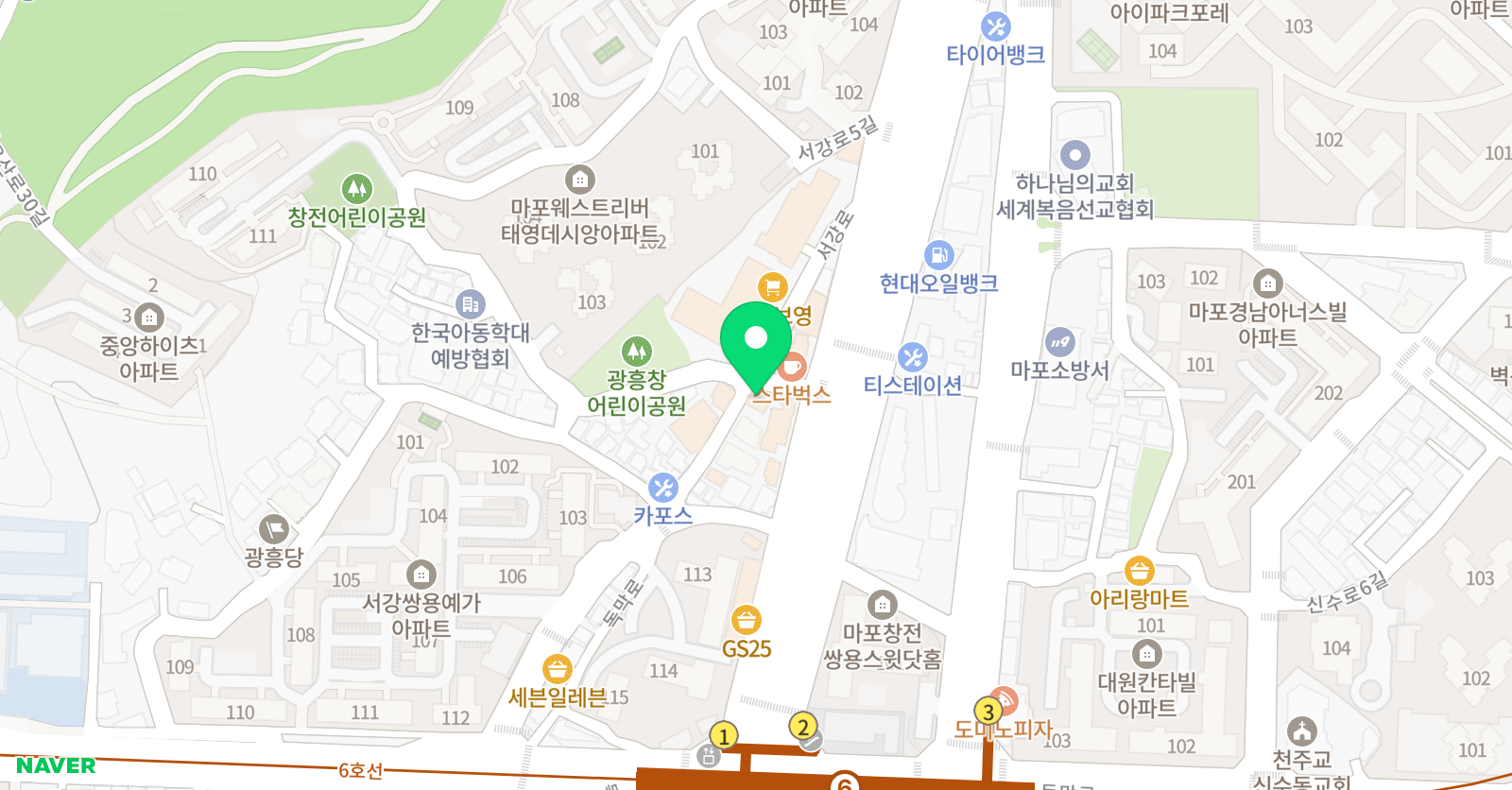 위준성주니어 어학원 위치