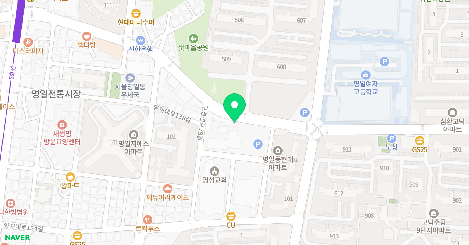 경희이기성 태권도 위치