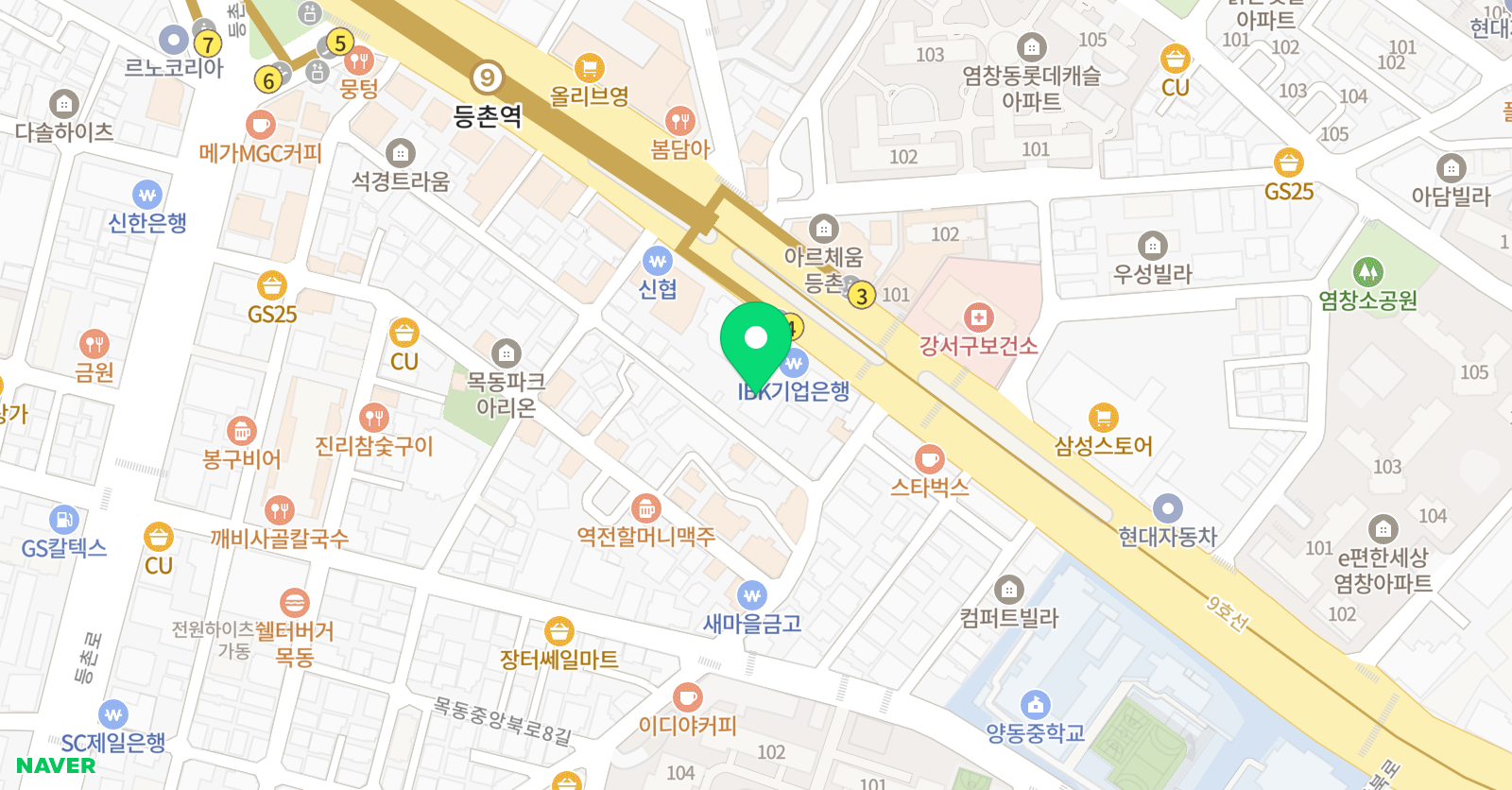 예카테리나 발레스튜디오 학원 위치