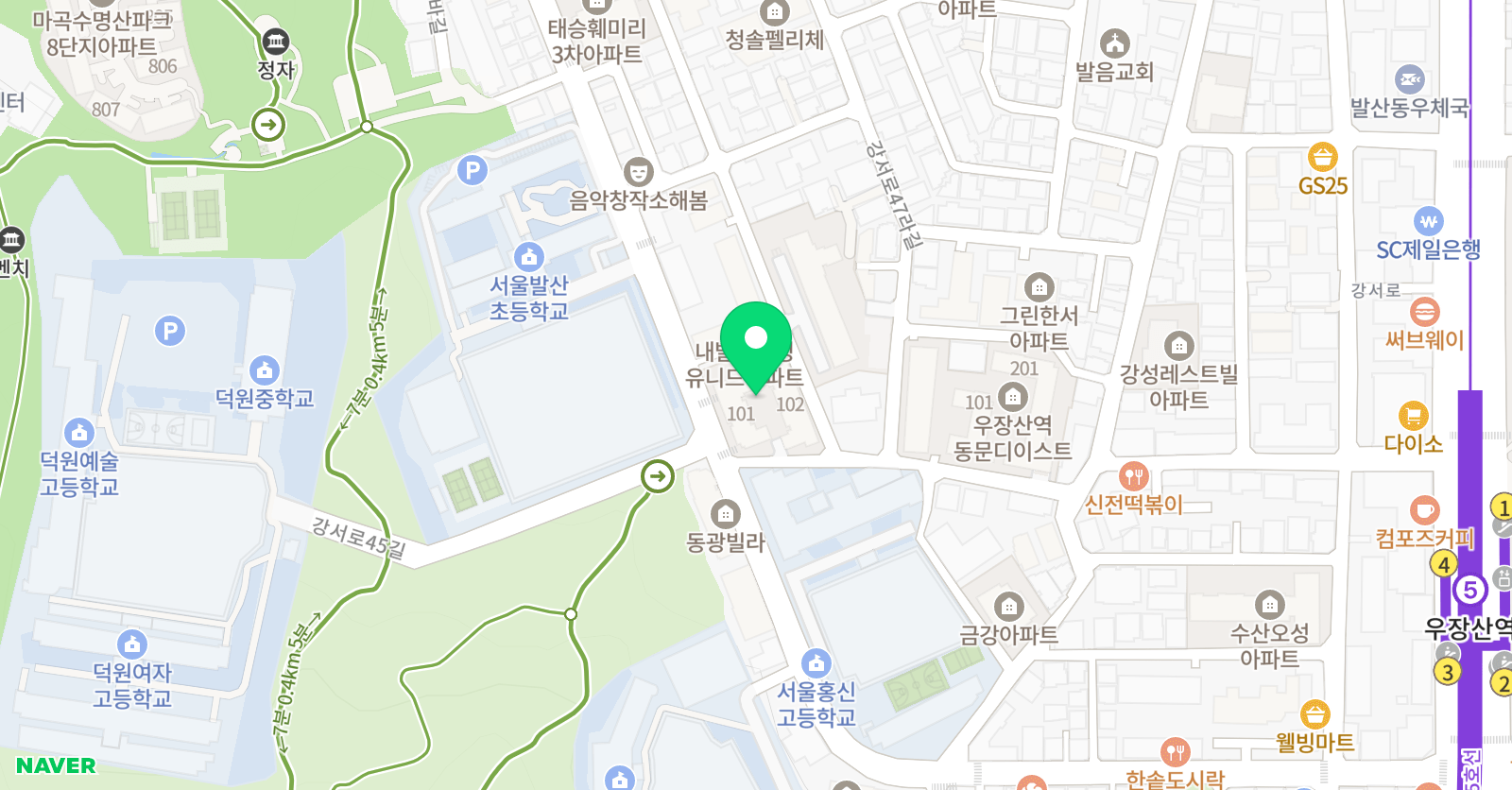 베셀 영어교습소 위치