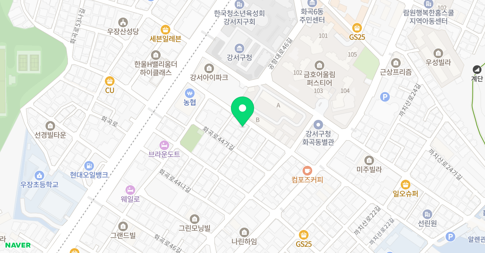 단디 클래스 위치