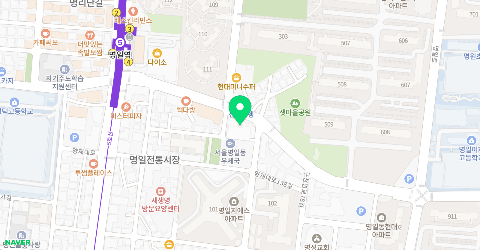 리비니 리듬체조 스튜디오 위치