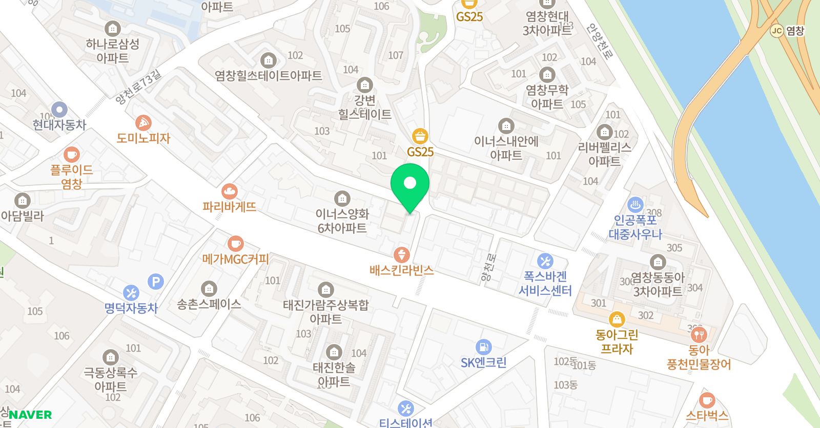 예카테리나 발레학원 위치