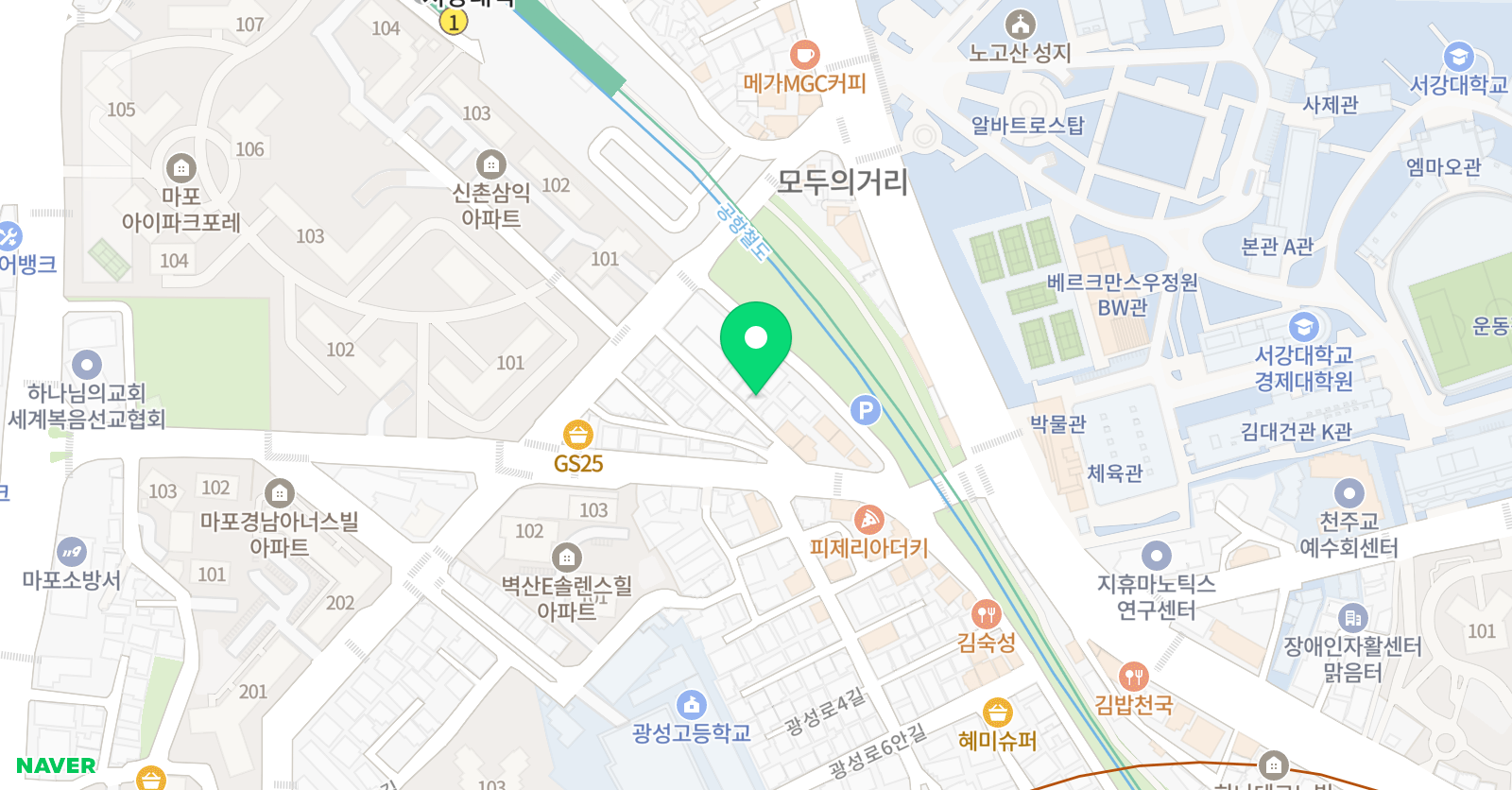 김앤림 수학교습소 위치