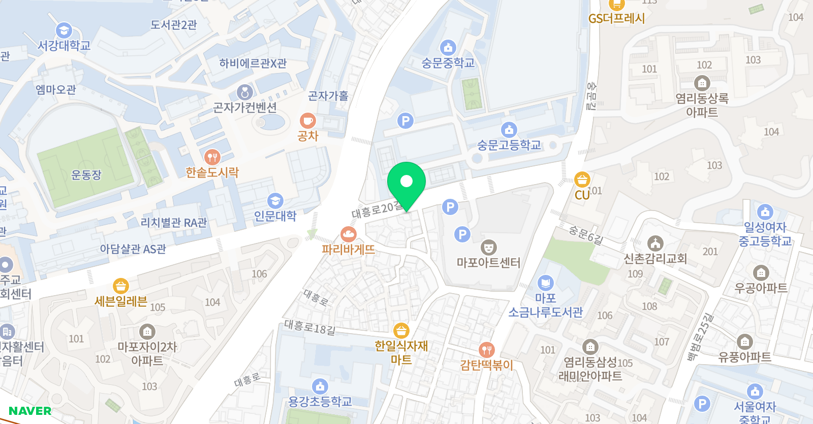 지혜나무 미술교습소 위치