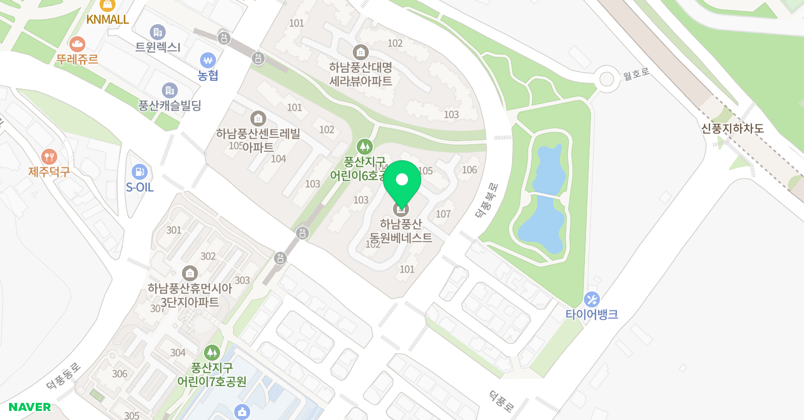 아소비 동원베네스트점 위치