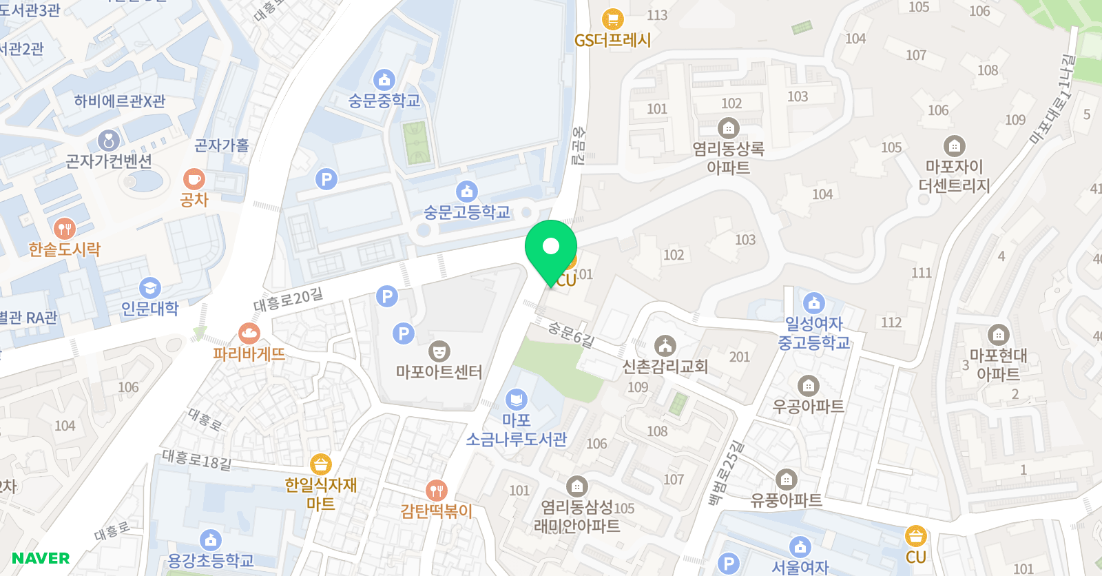 선화 음악원 위치