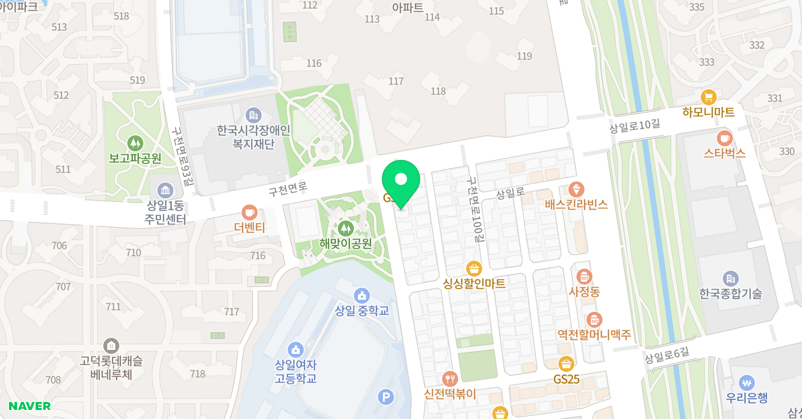 세종디엘 무용학원 위치