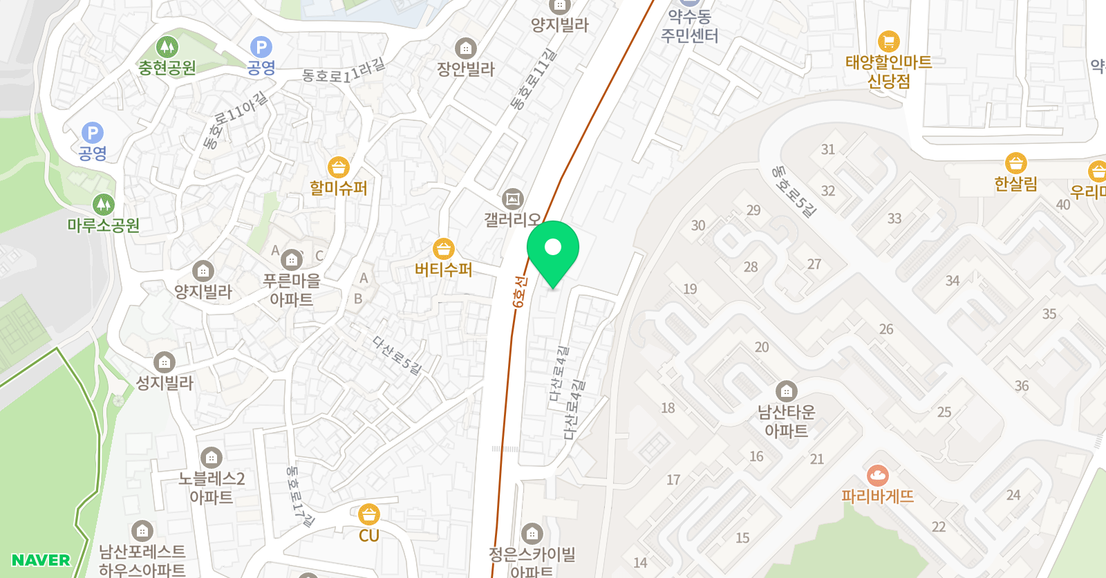 파워보컬 실용음악학원 위치