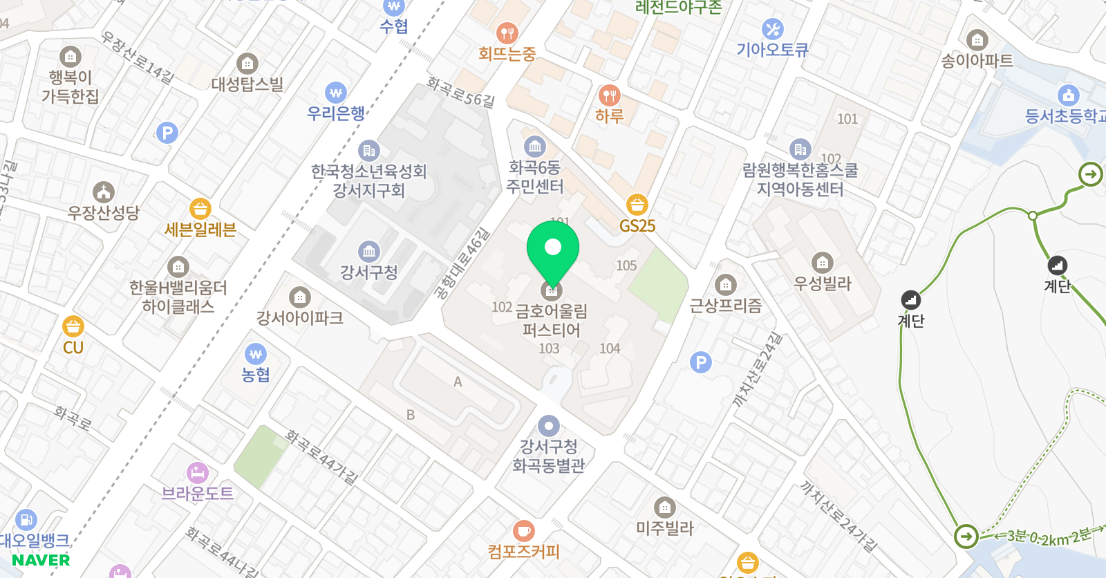 아트앤아키스튜디오501 위치