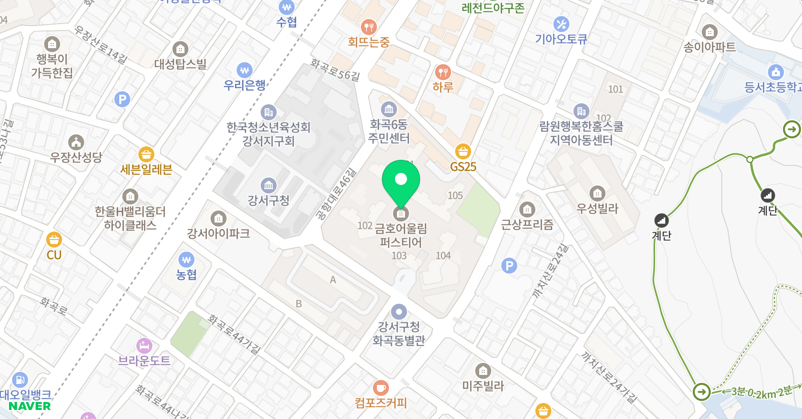 어울림 공부방 위치