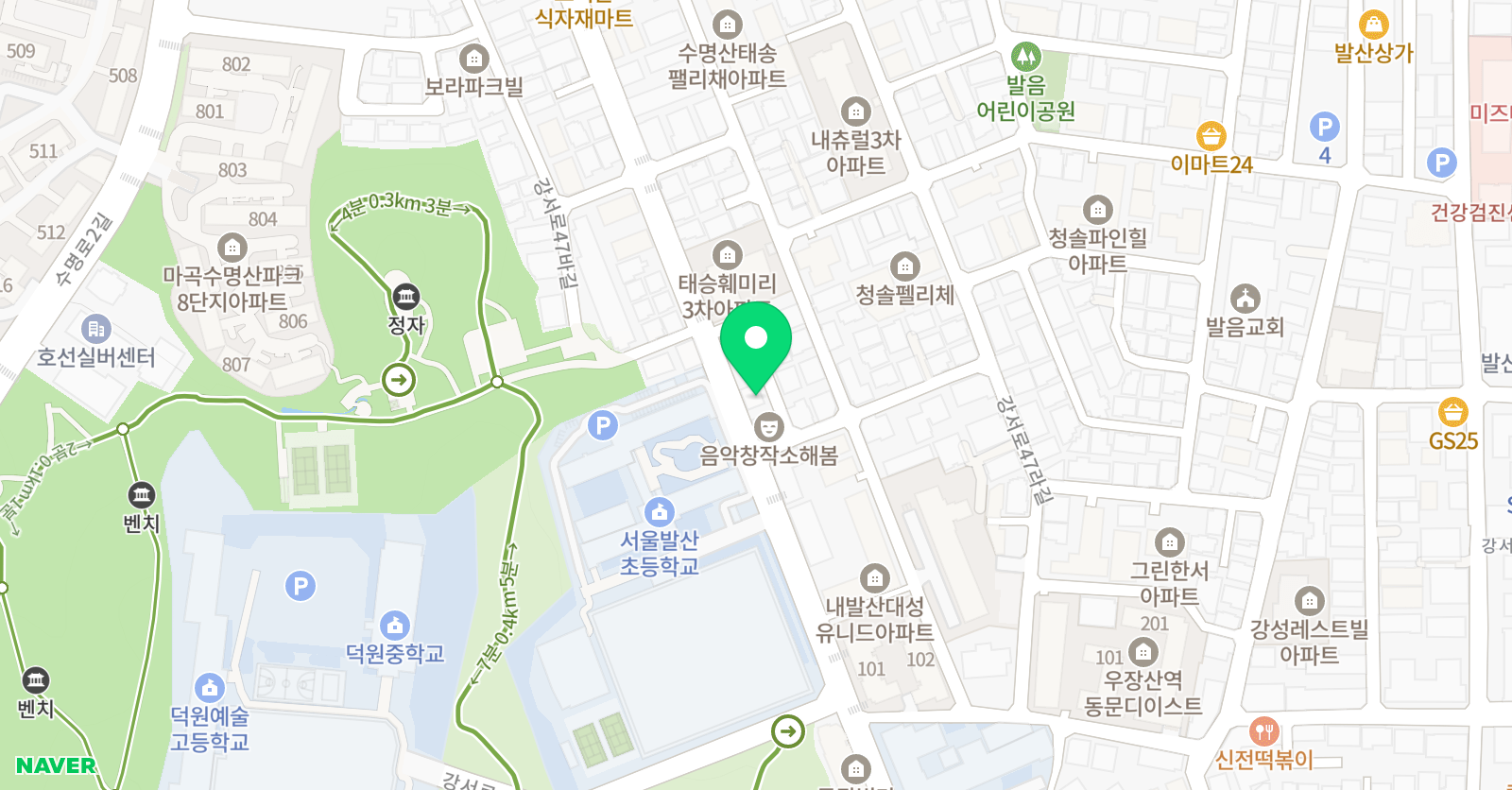 가온누리 토론논술 위치