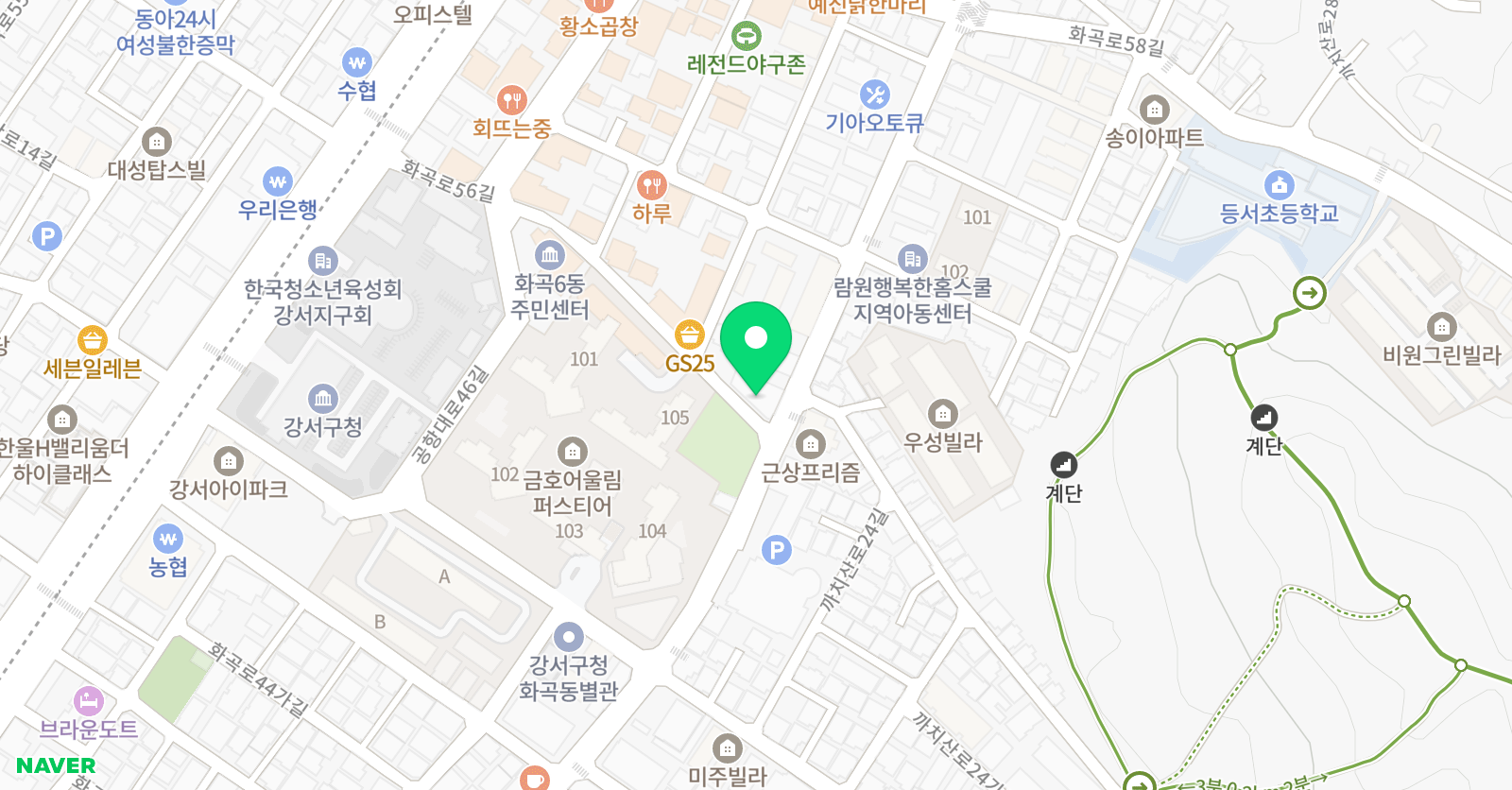 삼성 영어프라임학원 위치
