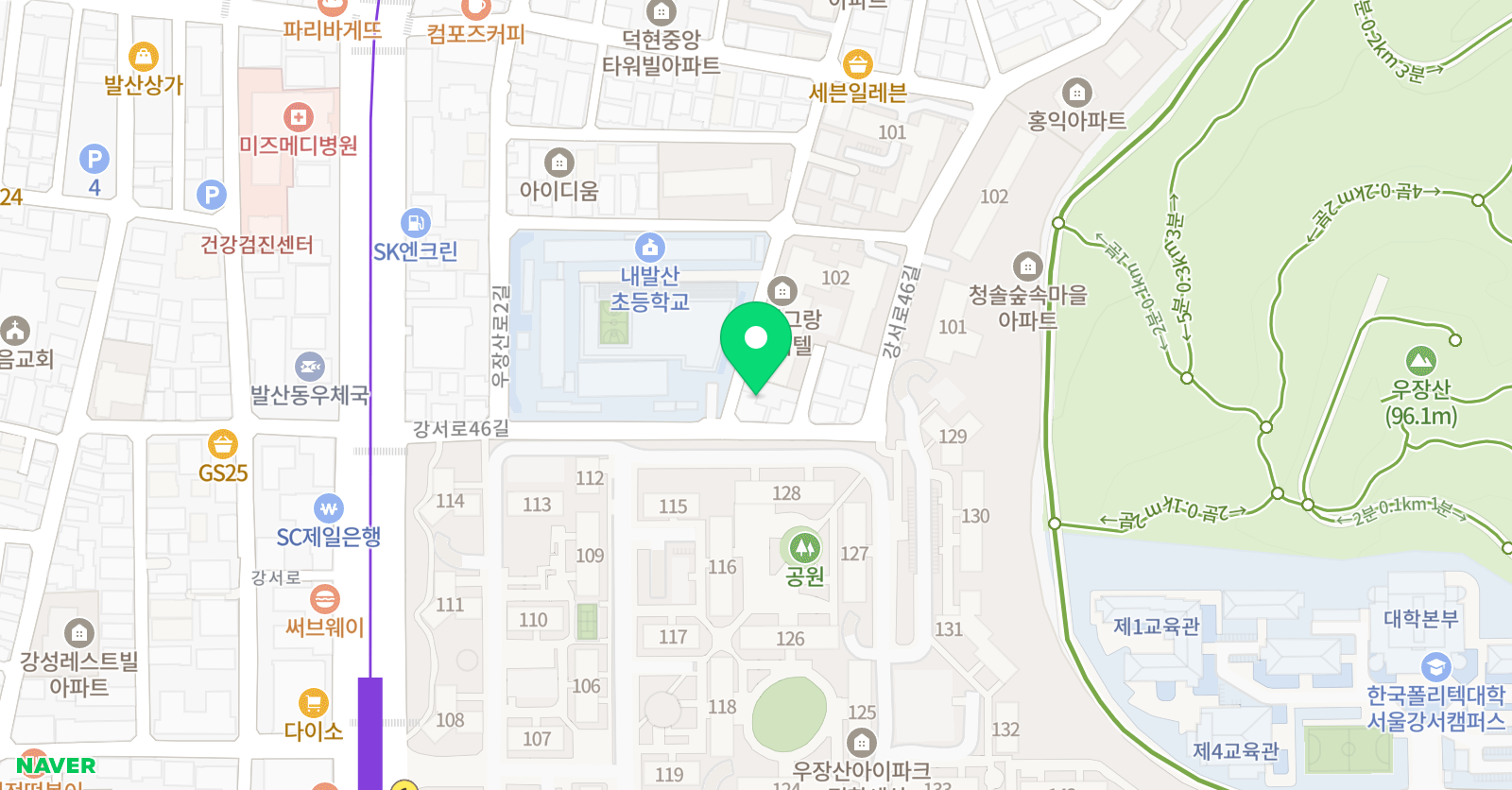 하연과학 내발산 위치