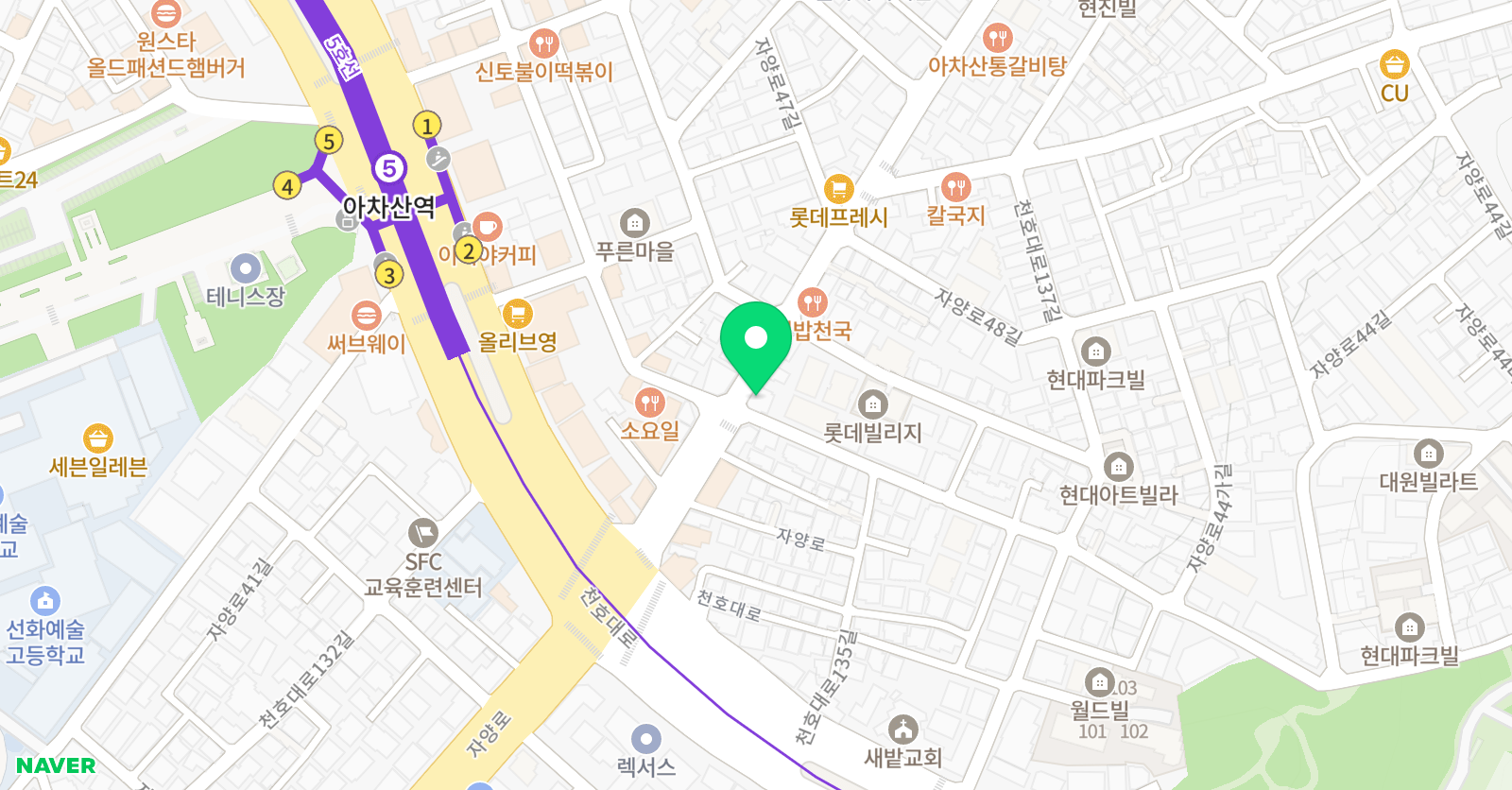 예원 음악학원 위치