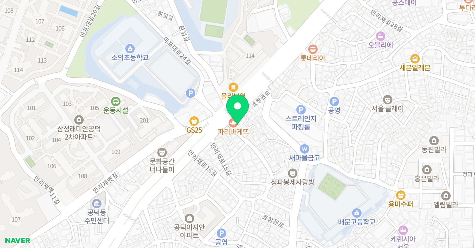 장원 보습학원 위치