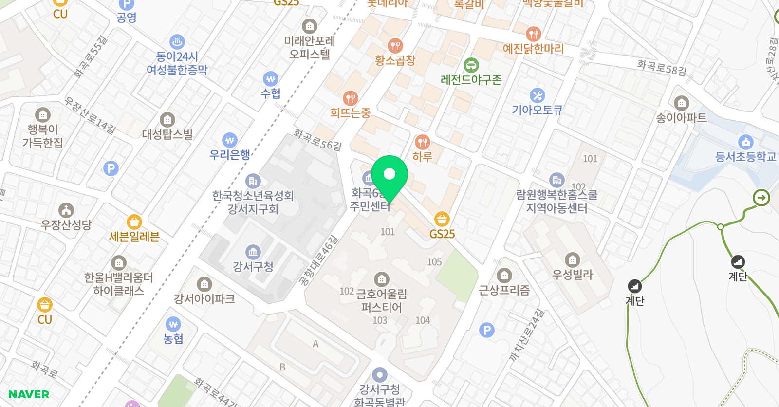 스마트해법수학 등서초점 위치