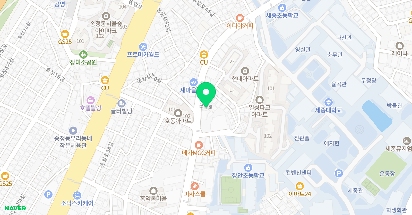 미주 음악교습소 위치
