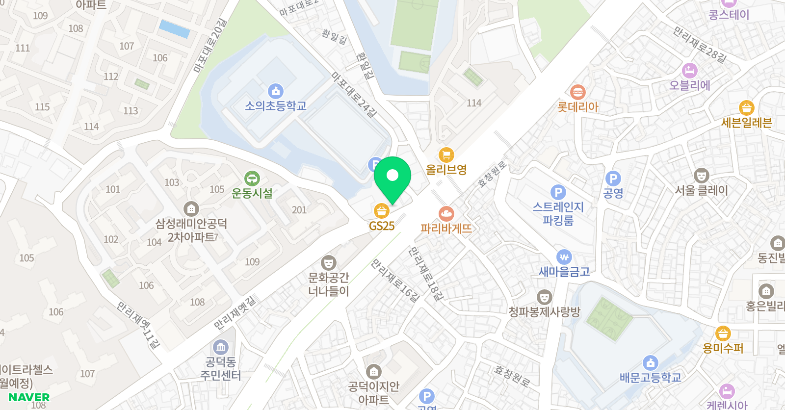 플로아트미술교습소 위치