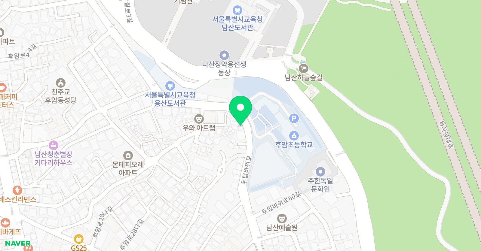예꿈 피아노 위치