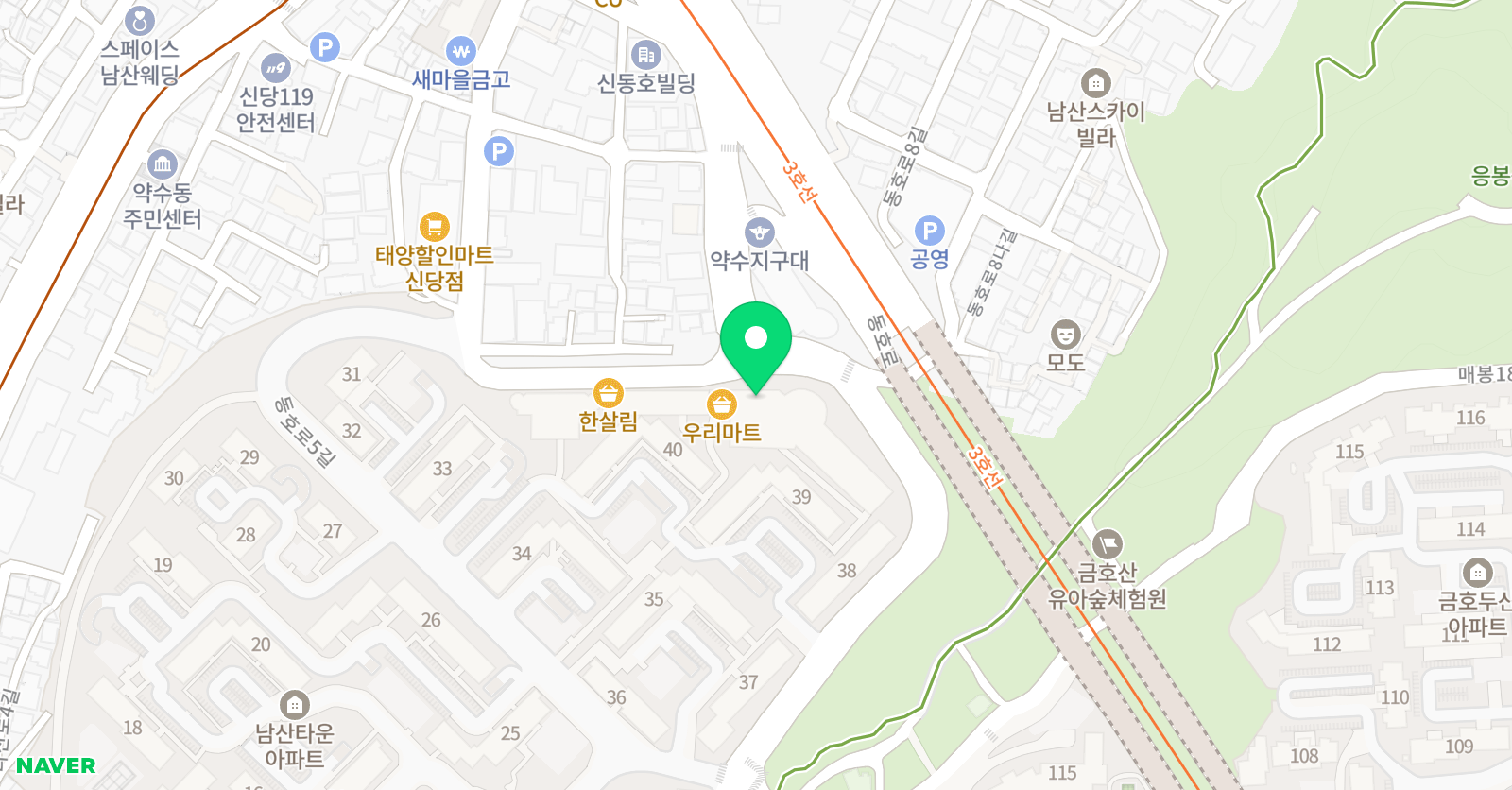 약수바둑 교습소 위치