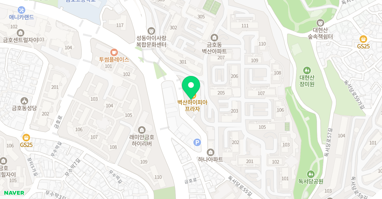 닥터멘토 학원 위치