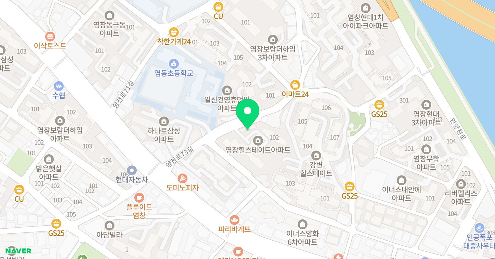 매쓰폴 학원 위치