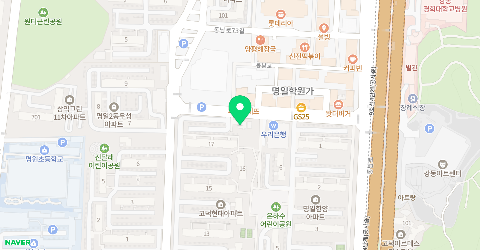 피플 음악학원 위치