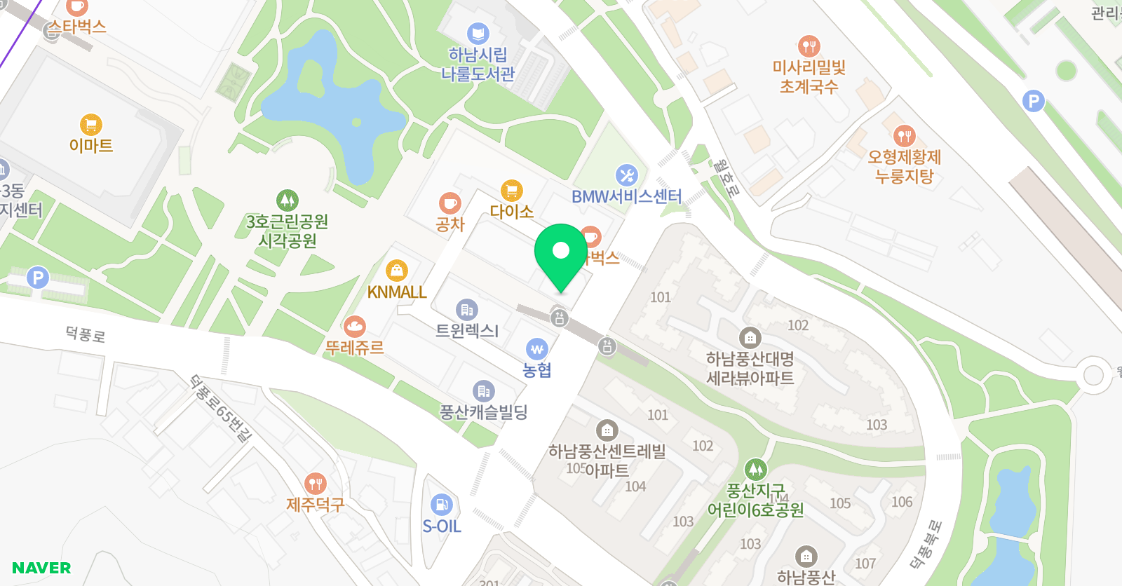김영우댄스아카데미 위치