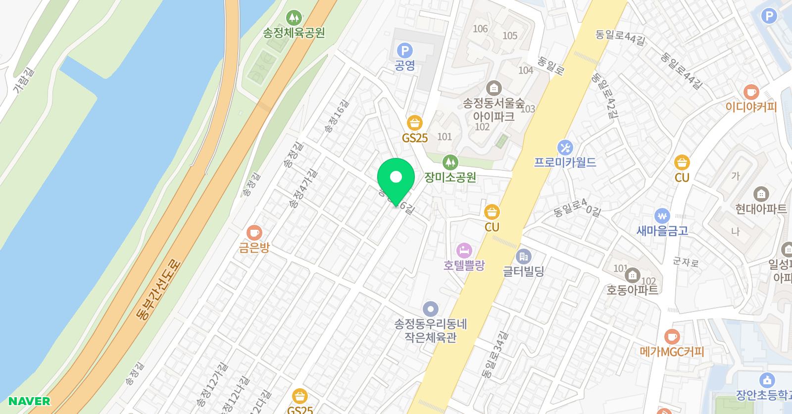 시너지 영수학원 위치