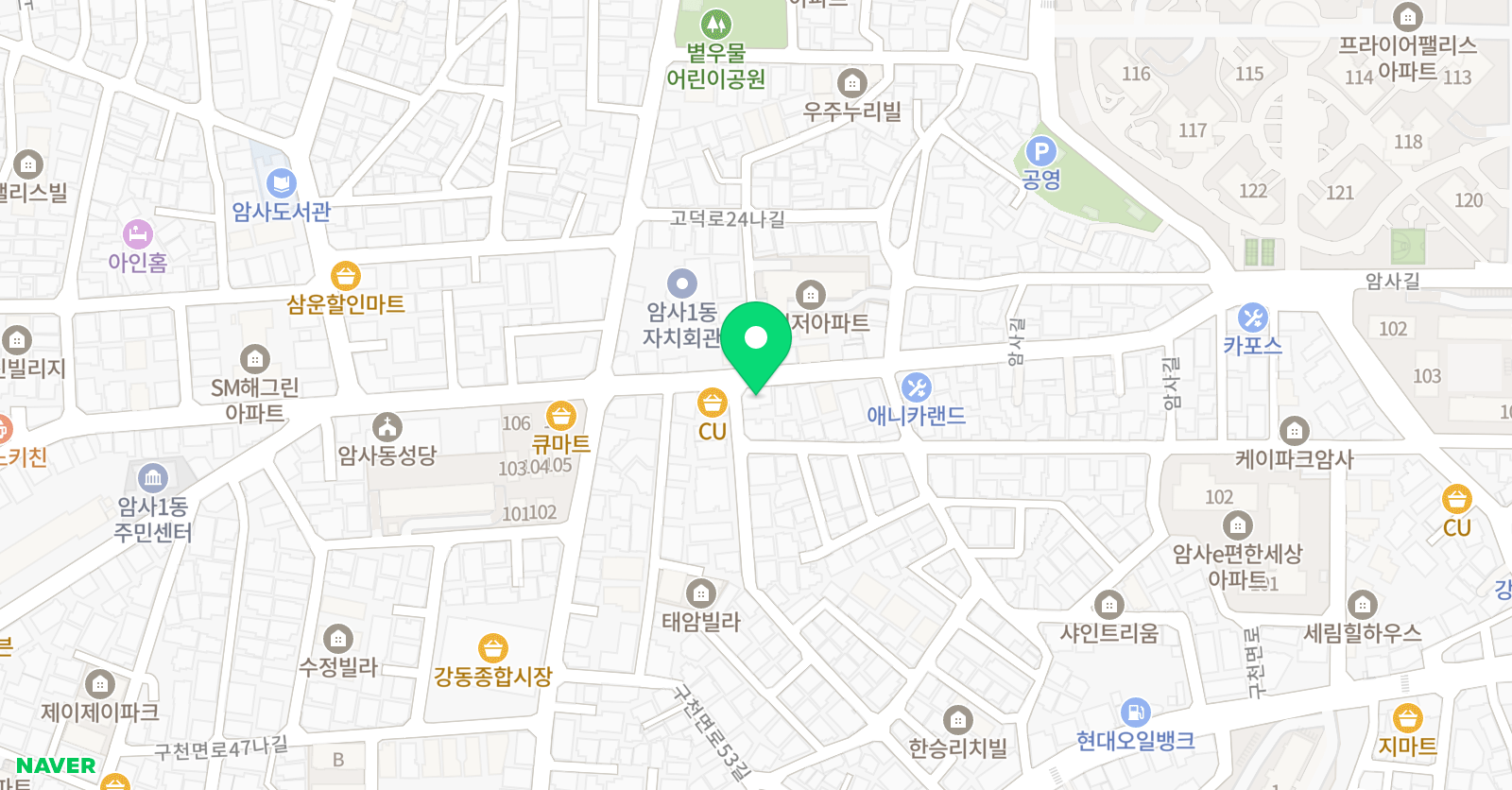 명문 음악학원 위치