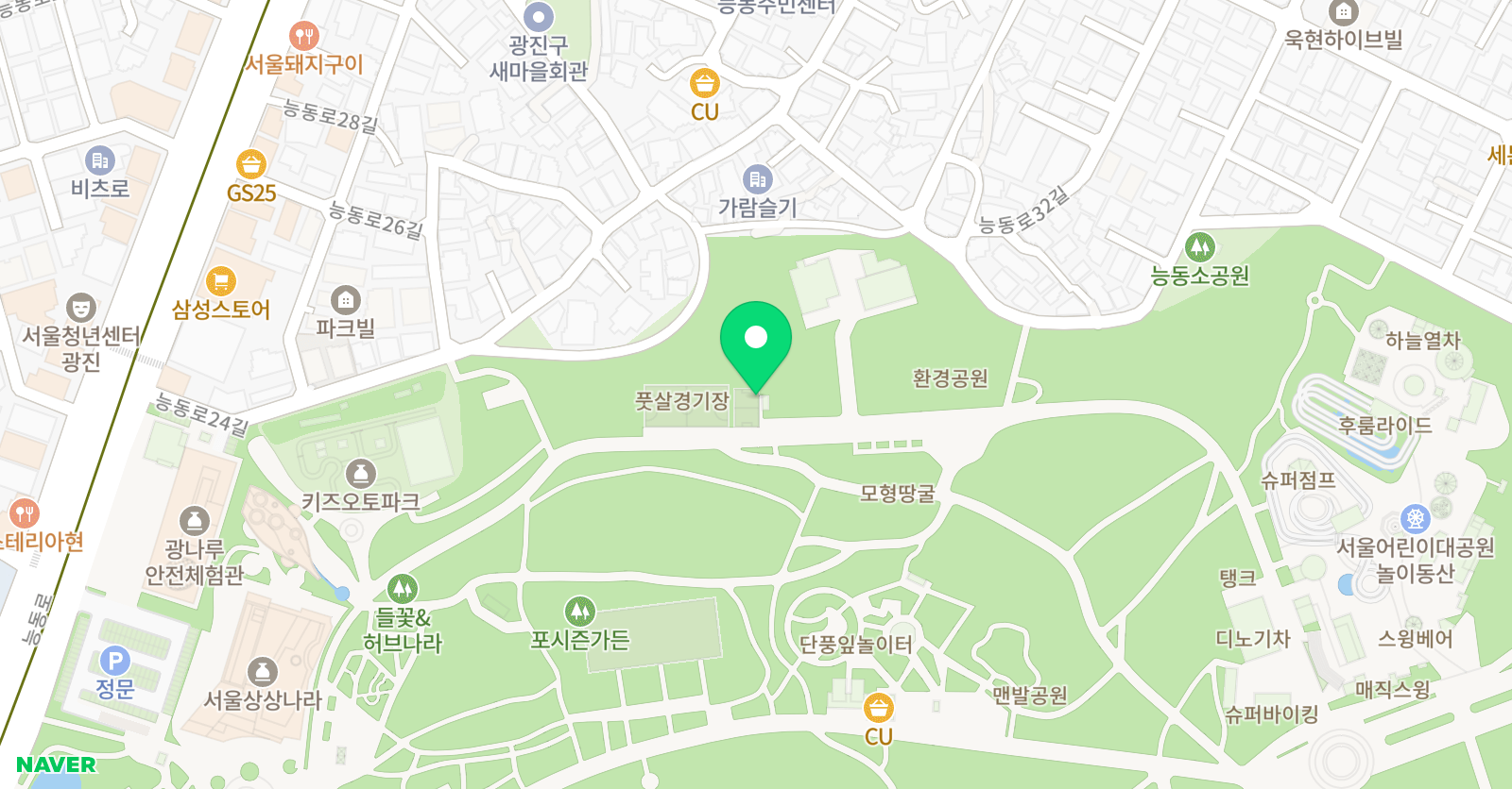 텐마스터 축구레슨 스킬코칭 위치
