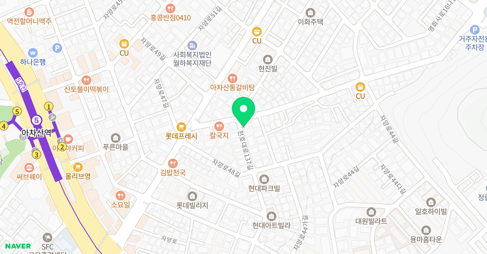 시몽 SM 미술학원 위치
