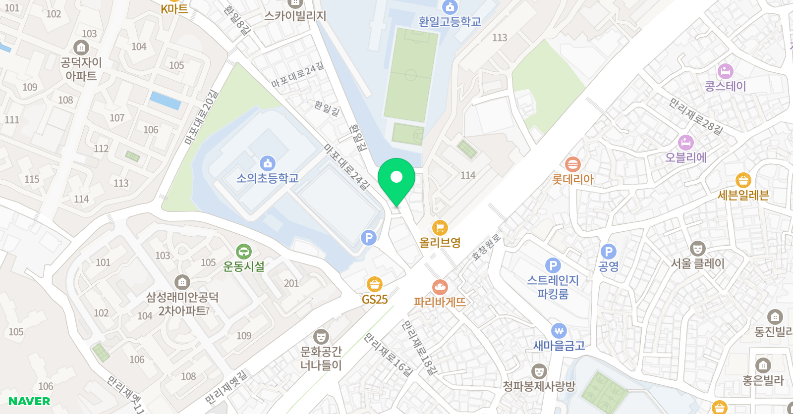 정 수학 위치