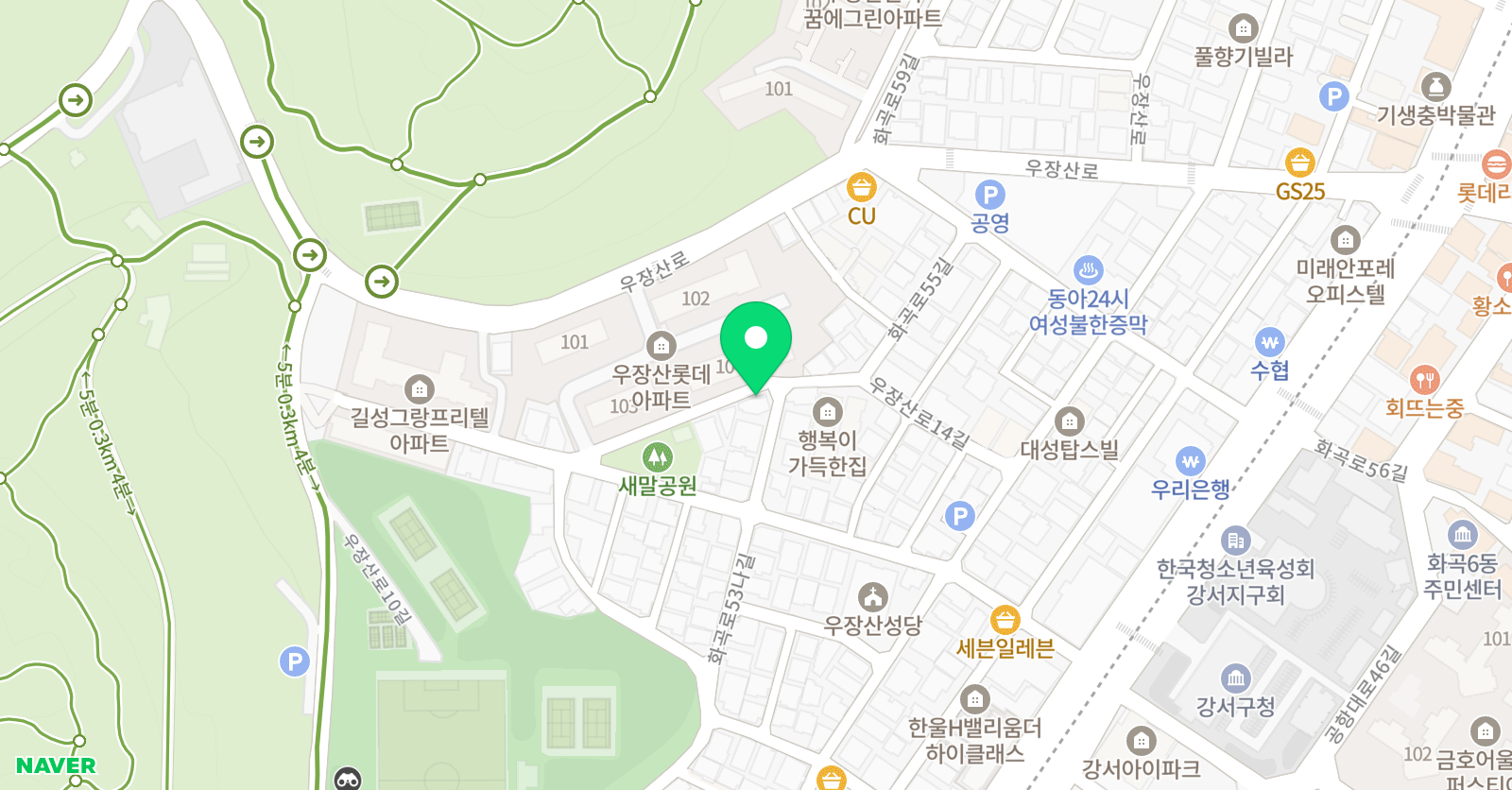 재미나다 미술교습소 위치