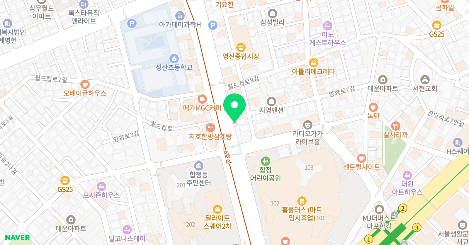 보스턴피아노스튜디오 위치