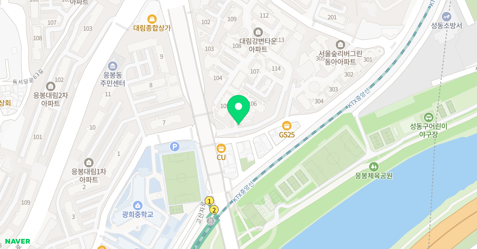 원식 태권도 위치