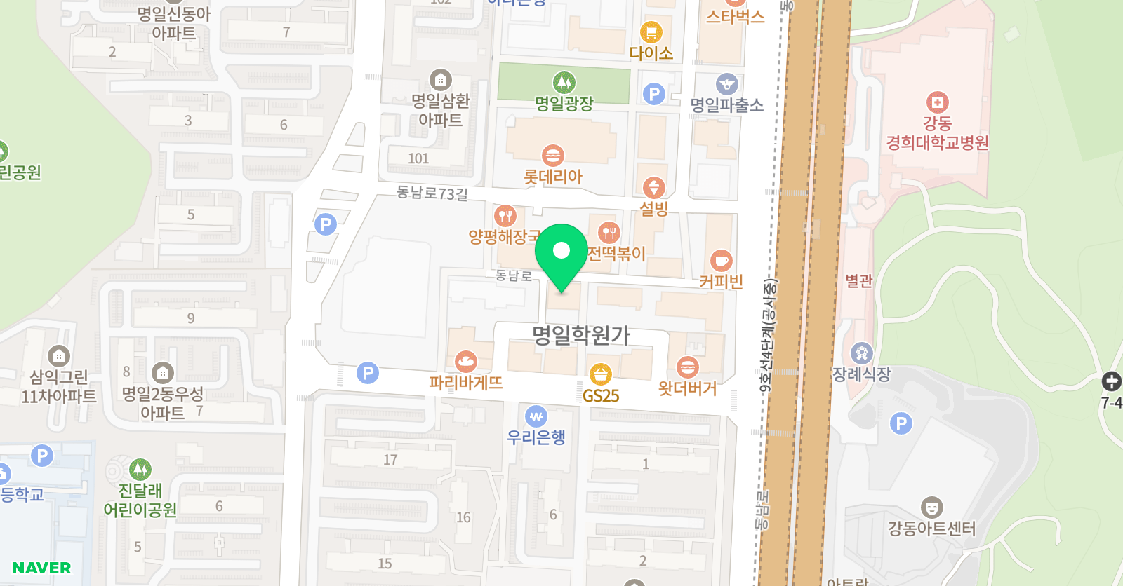 올댓 스터디학원 위치