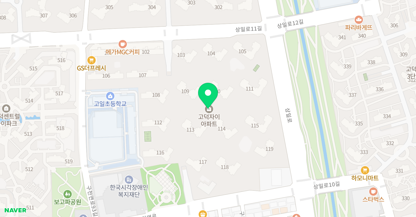 스마트해법 수학 강동고덕연세아카데미 위치