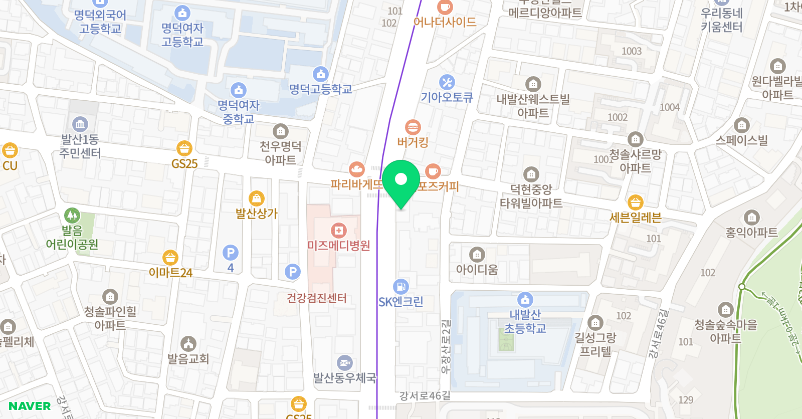 성균교육 초중등 독서토론논술 위치