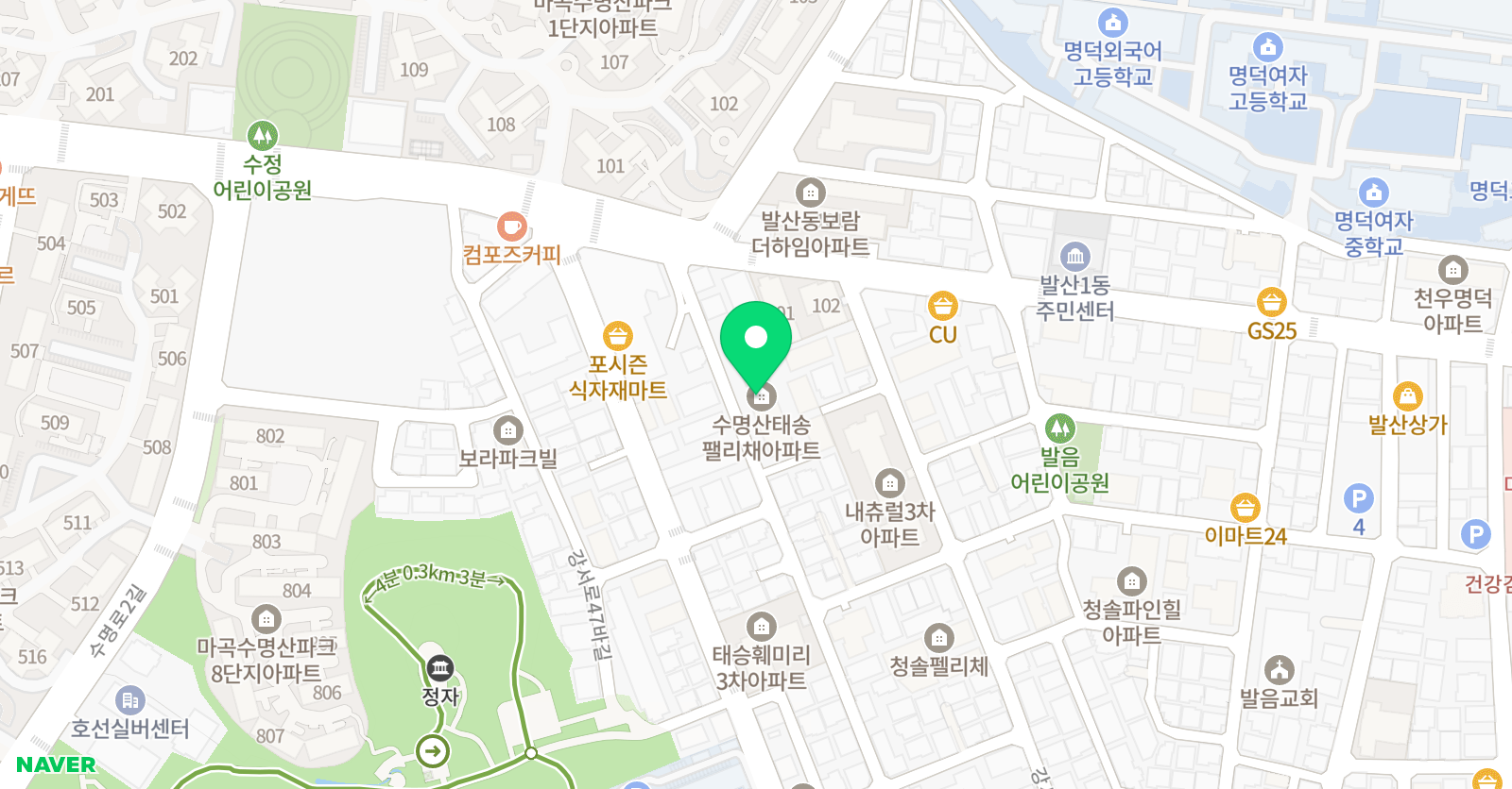 상상 수학교실 위치
