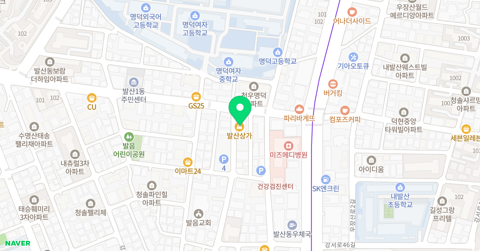 세종 수학교습소 위치