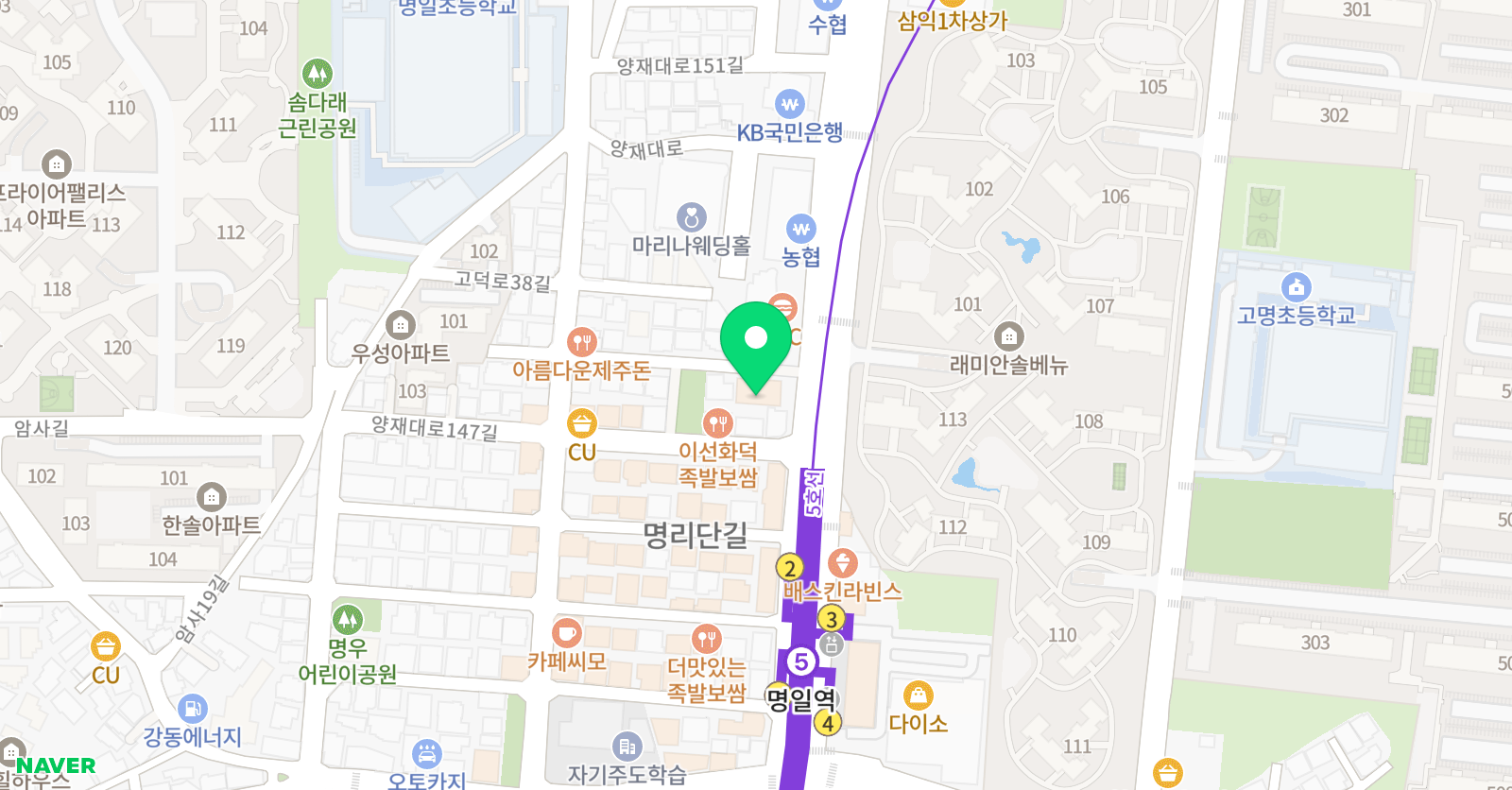 핀 과학학원 위치
