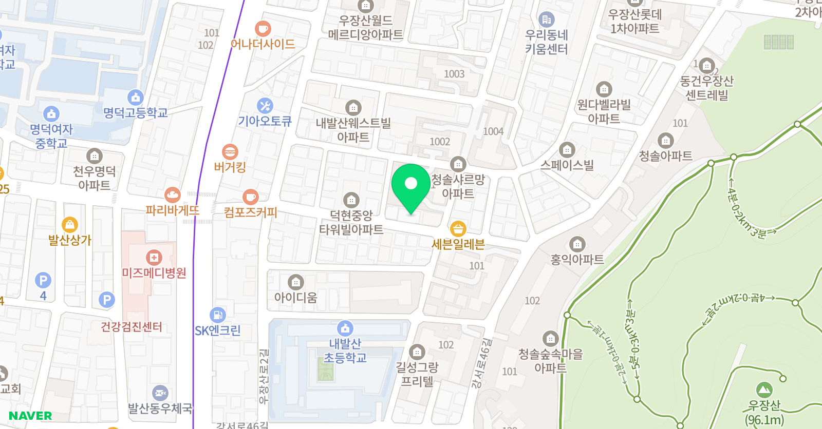 상상아이 독서논술 위치