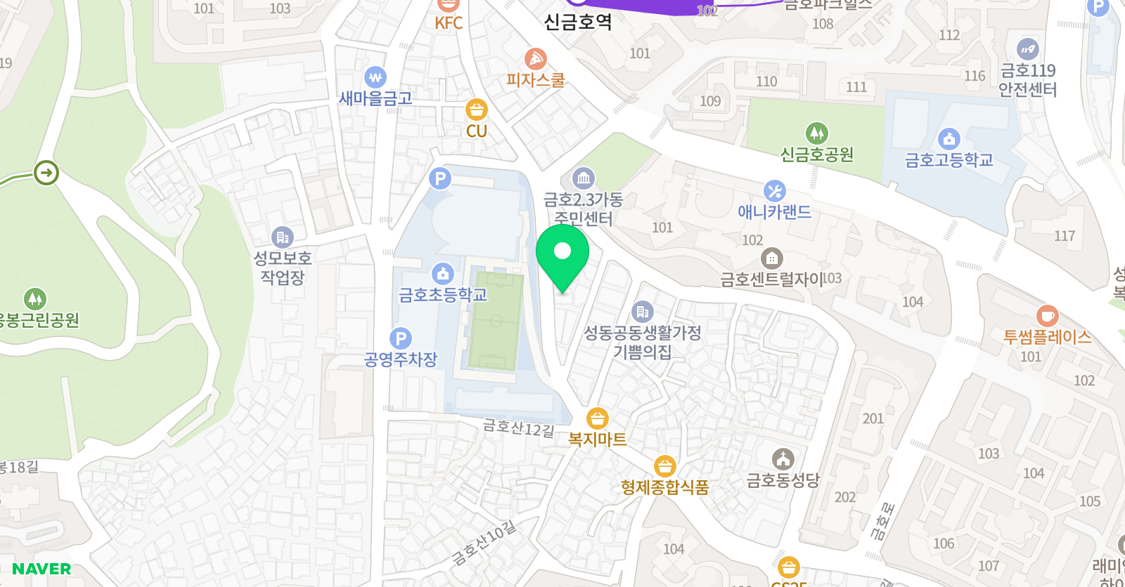 아이프롬 영어학원 위치