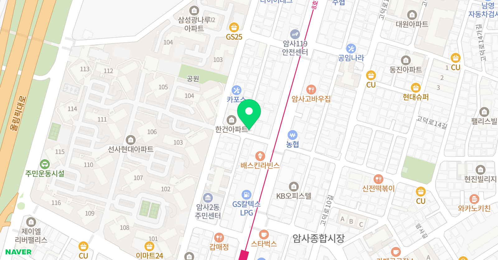 윤주 산암산 위치
