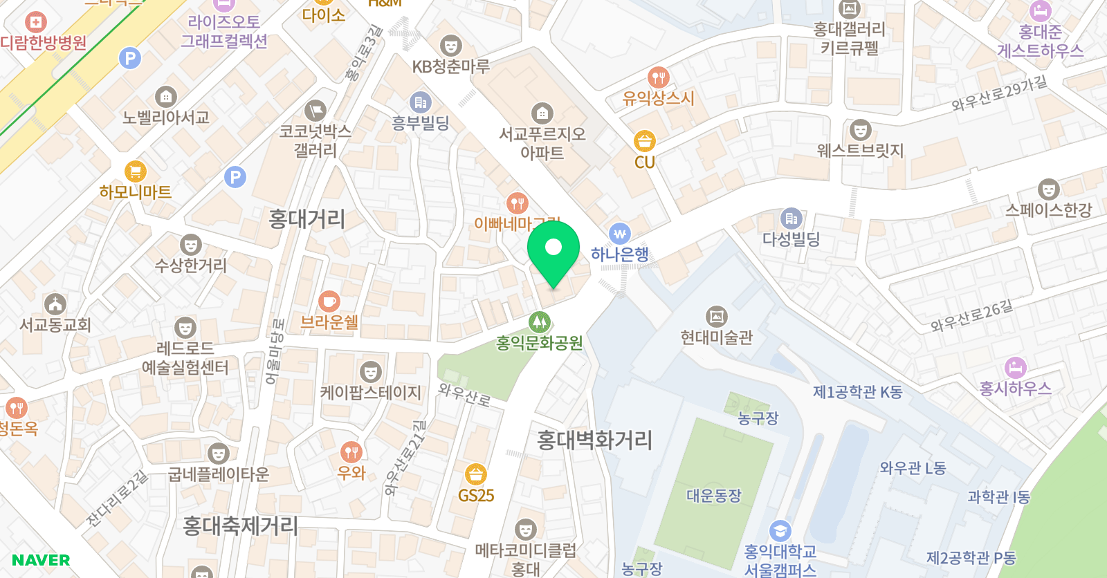 플라이 미술학원 위치